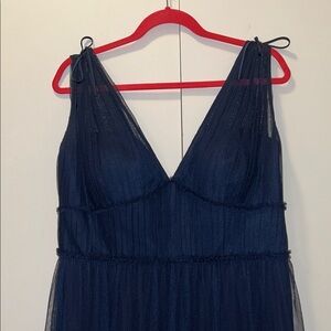 ✨Jenny Yoo Navy Blue Evening Gown✨